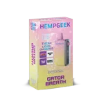 HEMPGEEK THCA+ LIQUID DIAMOND INDICA GATOR BREATH (9000 MG)