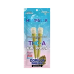 HEMPGEEK THC-A PRE ROLLS GORILLA SKUNK INDICA 2000 MG x2