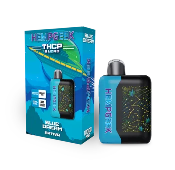 HempGeek THCP Blend Disposable Vape - Blue Dream (Sativa) - 10,000 mg