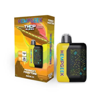 HempGeek THCP Blend Disposable Vape – Mango Martini – 10000MG