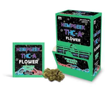 HEMPGEEK THC-A FLOWER | Ferrari Runtz - Indica | 25 Pack (1gram per pack)